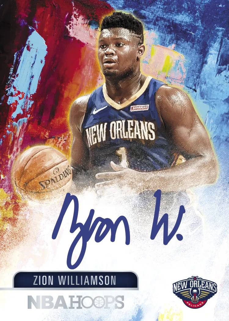 2020-21 Panini NBA Hoops Hobby Box
