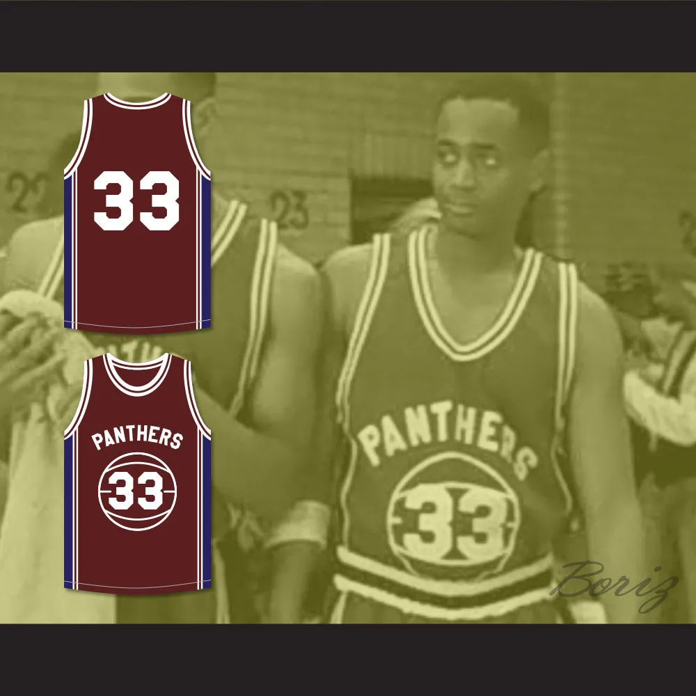 Bobby 33 Panthers High School Basketball Jersey Above The Rim