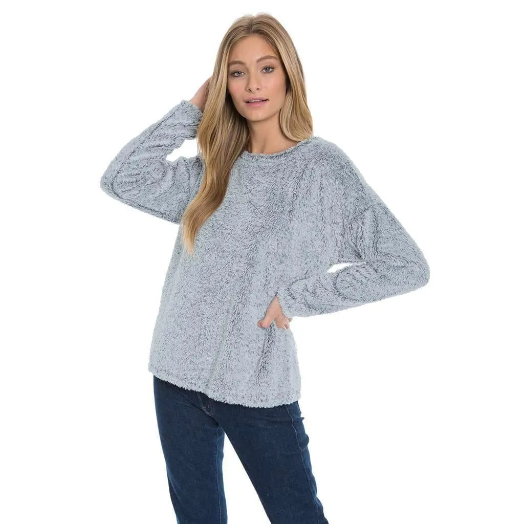 Cuddly Up Crew Shag Sherpa