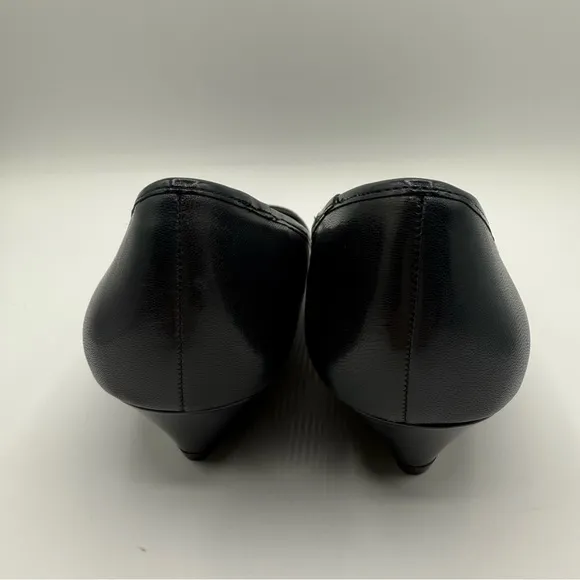 Lauren Ralph Lauren Madison Peep Toes Wedge Pumps Size 9B